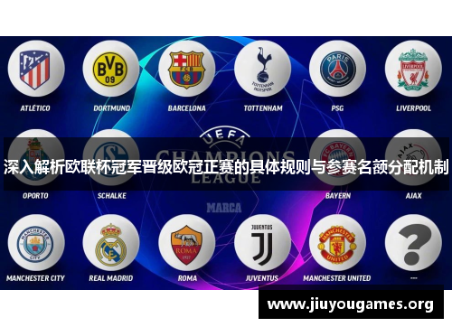 深入解析欧联杯冠军晋级欧冠正赛的具体规则与参赛名额分配机制 深入解析欧联杯冠军晋级欧冠正赛的具体规则与参赛名额分配机制