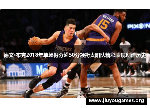 德文·布克2018年单场得分超50分领衔太阳队精彩表现创造历史